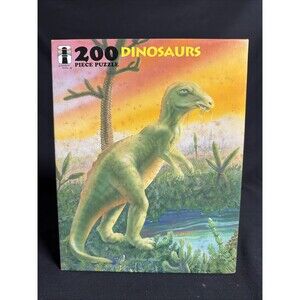 Rainbow Works Vintage 200 pc Puzzle Dinosaurs - Camptosaurus - Never Opened